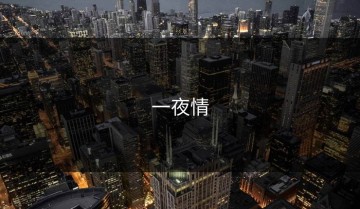 一夜情